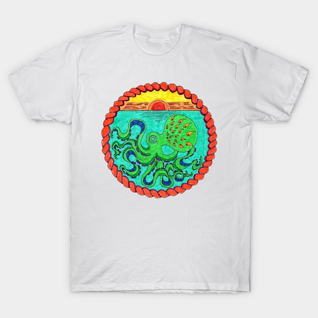 Octopus T-Shirt by keek